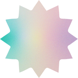 Dreamy Gradient Colorful Shapes Abstract Elements